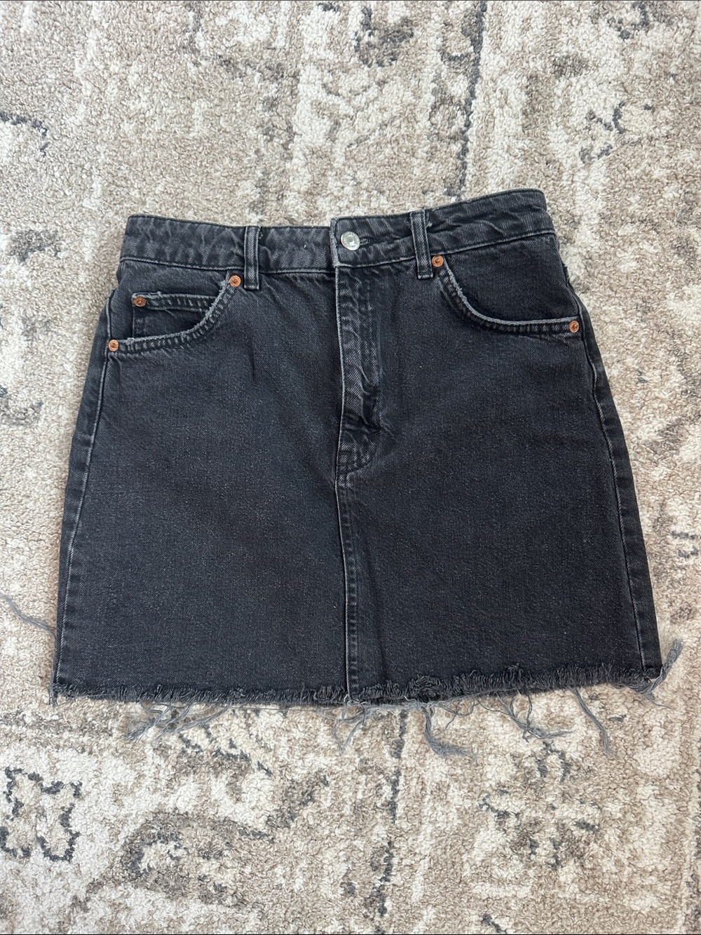 Topshop Denim Skirt
